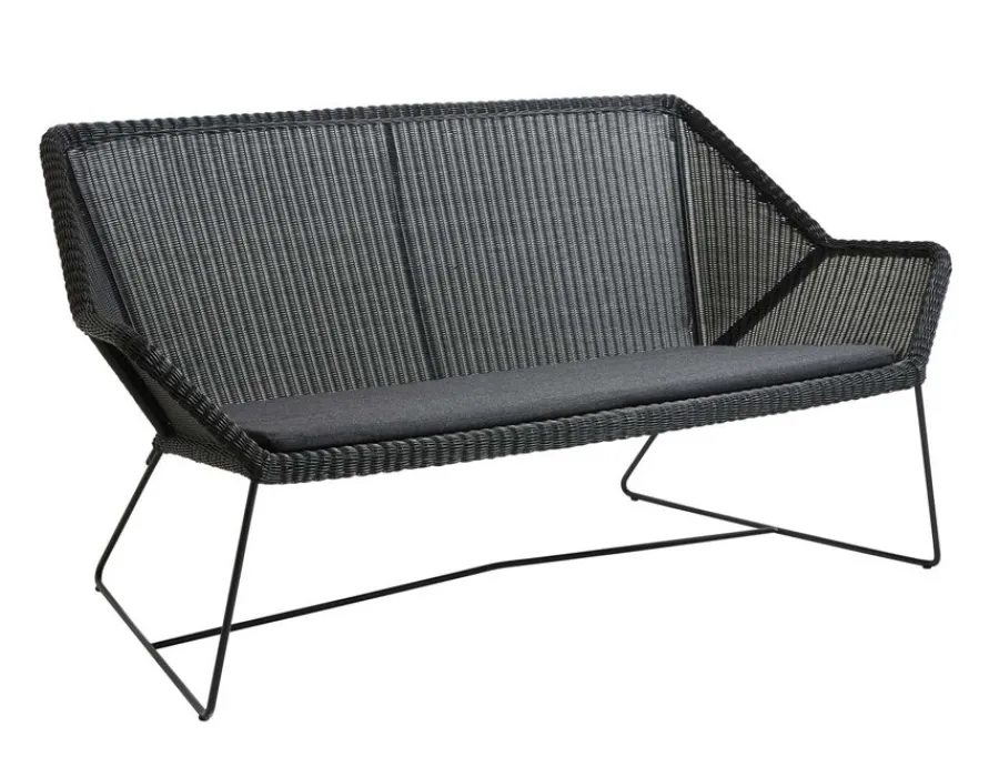 Havemøbelland Cane-line Hynde til Breeze 2-pers. Sofa - Black Natté