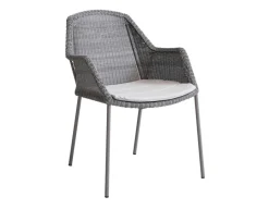 Havemøbelland Cane-line Hynde til Breeze Stabelstol - Light grey Natté