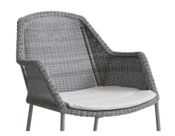Havemøbelland Cane-line Hynde til Breeze Stabelstol - Light grey Natté
