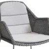 Havemøbelland Cane-line Hynde til Breeze Stol m/armlæn - Light Grey Natté