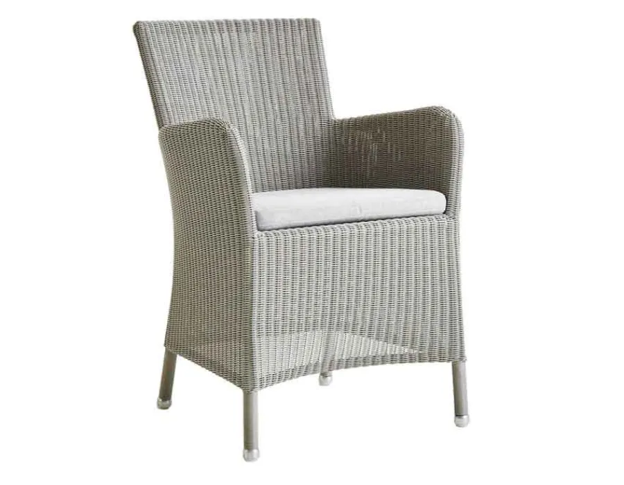 Havemøbelland Cane-line Hynde til Hampsted stol - Light grey Natté