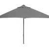Havemøbelland Cane-line Major parasol m/slide system, 3x3 meter, Antracit Grey