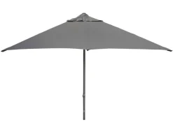 Havemøbelland Cane-line Major parasol m/slide system, 3x3 meter, Antracit Grey