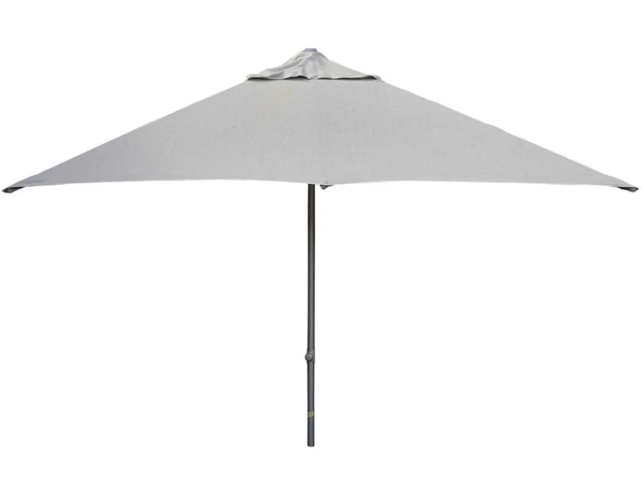 Havemøbelland Cane-line Major parasol m/slide system, 3x3 meter, Light Grey