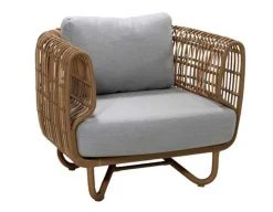 Havemøbelland Cane-line Nest Loungestol m/hynder