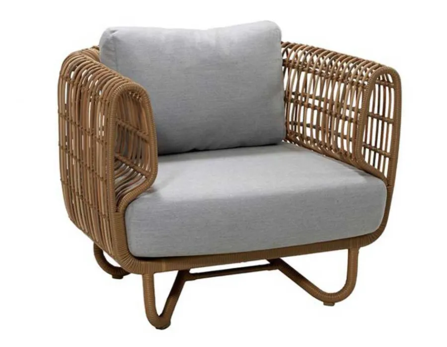 Havemøbelland Cane-line Nest Loungestol m/hynder