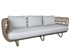 Havemøbelland Cane-line Nest 3 pers. sofa m/hynder