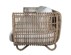 Havemøbelland Cane-line Nest 3 pers. sofa m/hynder