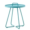 Havemøbelland Cane-line On-the-move sidebord, Lille, Aqua