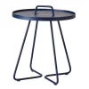 Havemøbelland Cane-line On-the-move sidebord, Lille, Midnight Blue