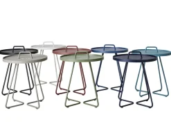 Havemøbelland Cane-line On-the-move sidebord, Lille, White