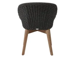 Havemøbelland Cane-line Peacock stol m/teakben