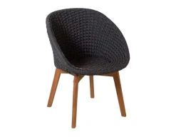Havemøbelland Cane-line Peacock stol m/teakben