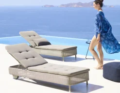 Havemøbelland Cane-line Presley Solvogn - Taupe