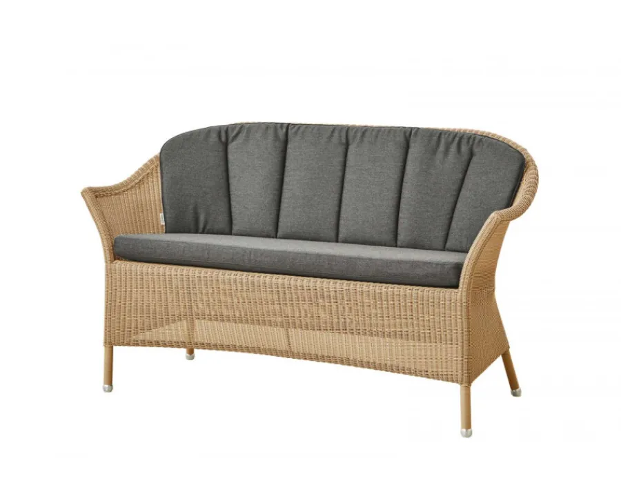 Havemøbelland Cane-line Ryghynde til Lansing Sofa - Black Natté
