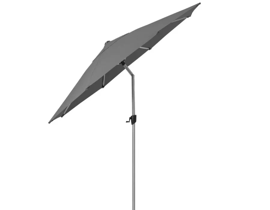 Havemøbelland Cane-line Sunshade Parasol, Ø 3 meter, m/tilt, Antracit