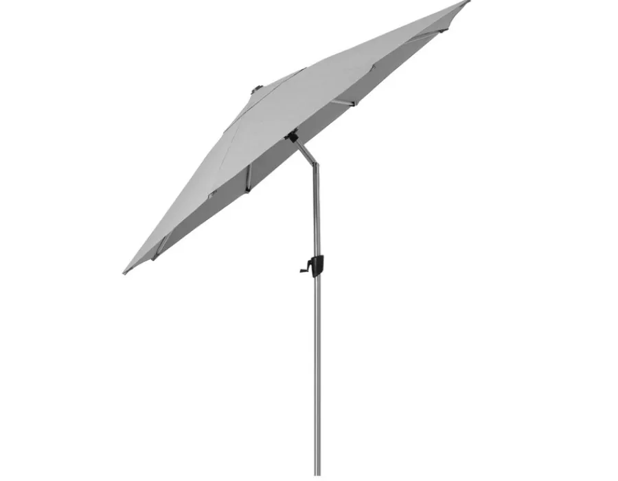 Havemøbelland Cane-line Sunshade Parasol, Ø 3 meter, m/tilt, Light Grey