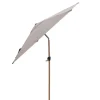 Havemøbelland Cane-line Sunshade Parasol, Ø 3 meter, m/tilt, m/stok i trælook, Taupe