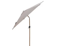 Havemøbelland Cane-line Sunshade Parasol, Ø 3 meter, m/tilt, m/stok i trælook, Taupe