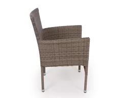 Havemøbelland Cebu stabelstol - 2-line dusty