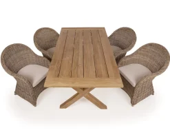 Havemøbelland Chadstone Kato Teak Havemøbelsæt