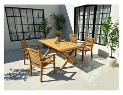 Havemøbelland Chadstone Pala Teak Havemøbelsæt