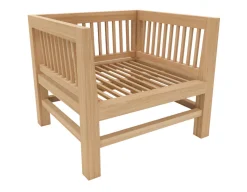 Havemøbelland Colorado Teak Dining Sofastol