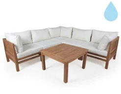 Havemøbelland Colorado Teak Modulsæt Hjørne