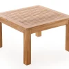 Havemøbelland Colorado Teak sofabord - 80 x 80 cm