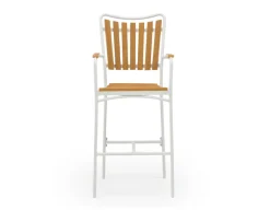 Havemøbelland DaneLine Adam Barsæt - Nonwood - Ø70 cm - Hvid