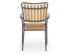 Havemøbelland DaneLine Adam Cafésæt - Nonwood - Ø70 cm - Grå