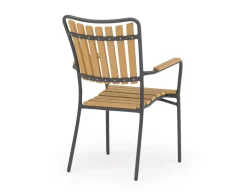 Havemøbelland DaneLine Adam Cafésæt - Nonwood - Ø70 cm - Grå