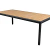 Havemøbelland DaneLine Adam Havebord - Nonwood - 102x216 cm - Grå