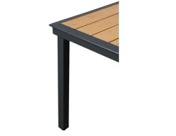 Havemøbelland DaneLine Adam Havebord - Nonwood - 102x216 cm - Grå
