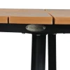 Havemøbelland DaneLine Adam Havebord - Nonwood - Ø110 cm - Grå