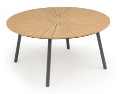 Havemøbelland DaneLine Adam Havebord - Nonwood - Ø150 cm - Grå