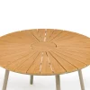 Havemøbelland DaneLine Adam Havebord - Nonwood - Ø110 cm - Latte