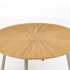 Havemøbelland DaneLine Adam Havebord - Nonwood - Ø130 cm - Latte