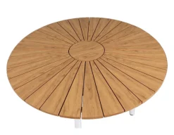 Havemøbelland DaneLine Adam Havemøbelsæt - Nonwood - Ø110 cm - Hvid