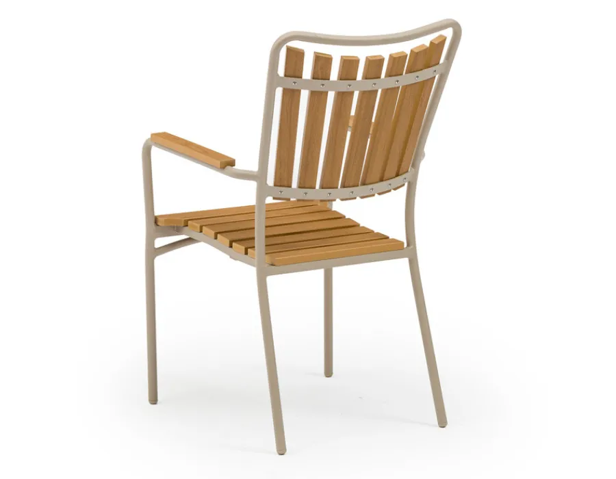 Havemøbelland DaneLine Adam Havemøbelsæt - Nonwood - Ø110 cm - Latte