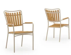 Havemøbelland DaneLine Adam Havemøbelsæt - Nonwood - Ø130 cm - Latte