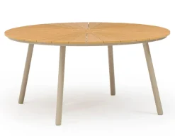 Havemøbelland DaneLine Adam Havemøbelsæt - Nonwood - Ø150 cm - Latte