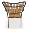 Havemøbelland DaneLine Eva Teak Cafésæt - Ø70 cm - Grå