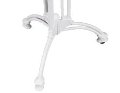 Havemøbelland DaneLine Eva Teak Cafésæt - Ø70 cm - Hvid