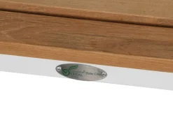 Havemøbelland DaneLine Eva Teak Havemøbelsæt - 102x219 cm - Hvid