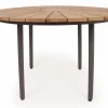 Havemøbelland DaneLine Eva Teak Havemøbelsæt - Ø110 cm - Grå