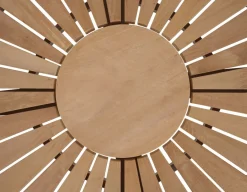 Havemøbelland DaneLine Eva Teak Havemøbelsæt - Ø110 cm - Grå