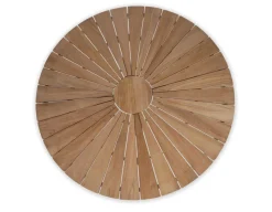 Havemøbelland DaneLine Eva Teak Havemøbelsæt - Ø130 cm - Hvid