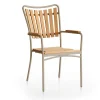 Havemøbelland DaneLine Eva Teak Havemøbelsæt - Ø130 cm - Latte