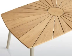 Havemøbelland DaneLine Eva Teak Havemøbelsæt m/bænk+2 stole - 90x160 cm - Latte